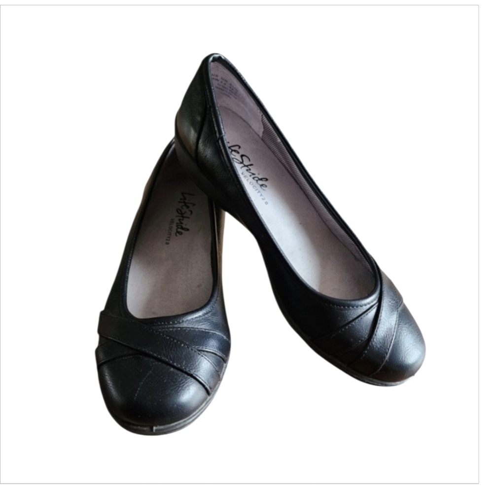 Life stride velocity 2.0 black Loyal flat size 8.5W